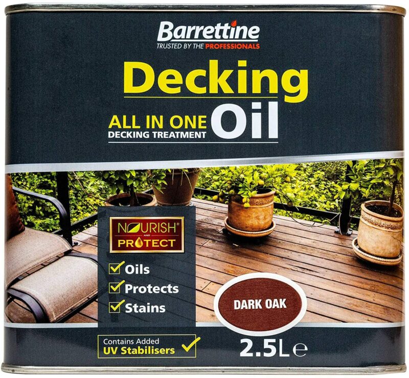 Barrettine 2.5L Decking Treatment - Dark Oak DTDO2.5