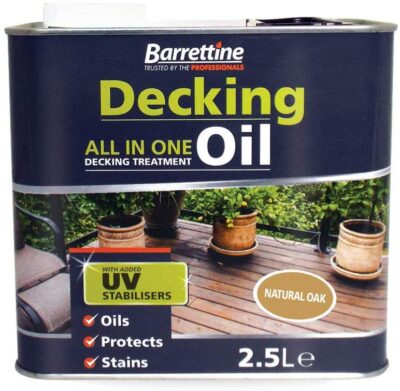 Barrettine 2.5L Decking Treatment - Natural Oak  DTNO2.5