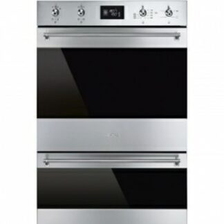 Smeg 60CM S/ST with Eclipse Glass Pyrolytic D/Oven DOSP6390X