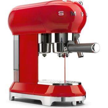 Smeg Retro Style Espresso Filter Coffeee Machine ECF01RDUK