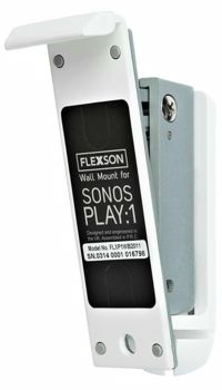 Flexson Wall Mount (Single) For Sonos Play:1 White FLXP1WB1011