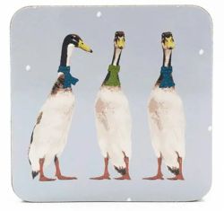 HomeLiving 3 Ducks Coasters - 6 Pack HH2355