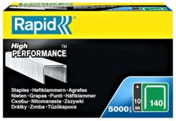 Rapid 140/10 High Performance 10mm Galvanised Staples (Box of 2000)  RPD14010