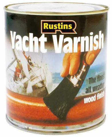 Rustins 250ml Yacht Varnish - Satin RUSYVS250