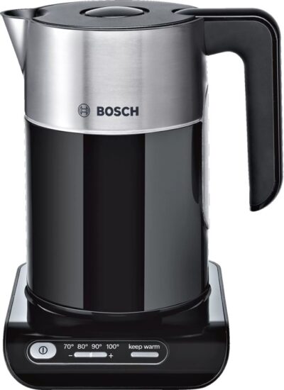Bosch Styline 1.5 Litre Kettle - Black    TWK8633GB