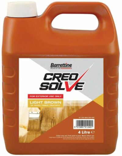 Barrettine 4L Creosolve - Light Brown 0432092