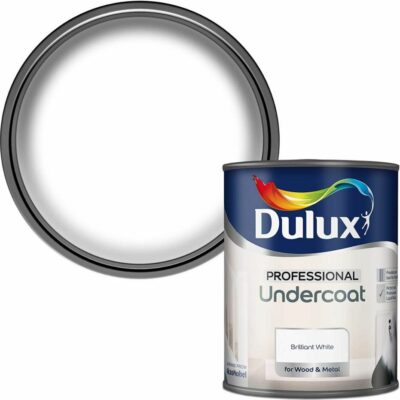 Dulux 750ml Professional Undercoat - Pure Brilliant White 1500200