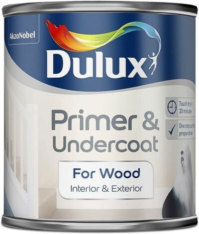 Dulux 250ml Quick Dry Paint - Primer/Undercoat 1505386