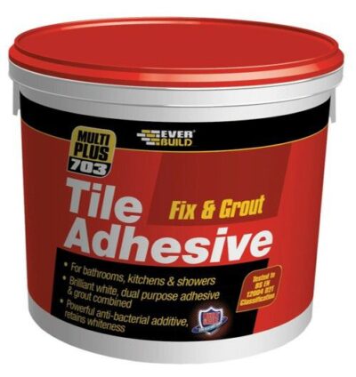 EverBuild 703 Fix and Grout 1L Tile Adhesive   1800226