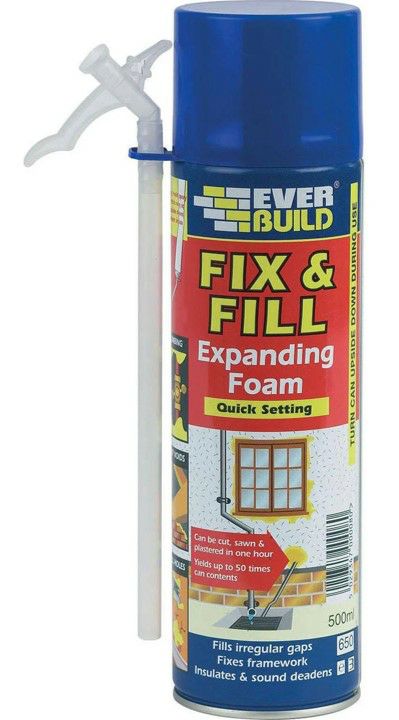 EverBuild 500ml Fix and Fill Expanding Foam 1800624