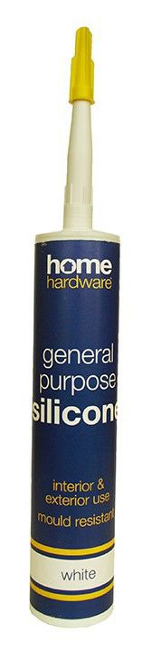 Home Hardware General Pupose Silicone - White  2600993 (HH0993)