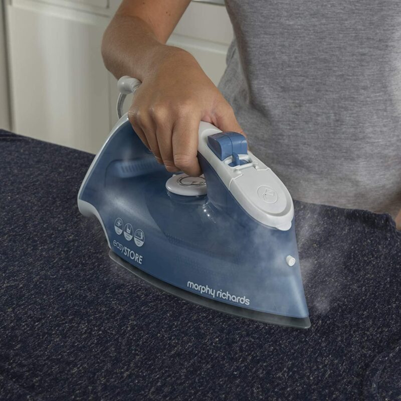 2400 W Blue Morphy Richards 300283 Easy Store Steam Iron