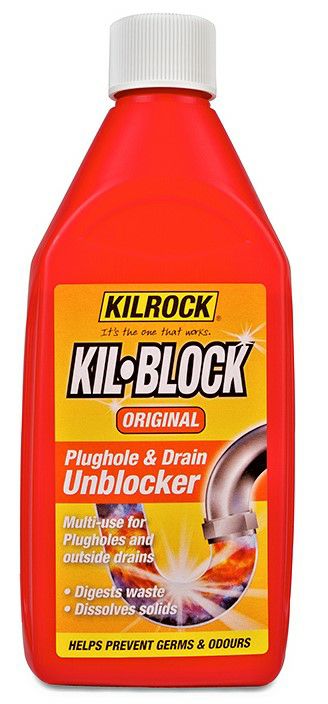 Kilrock 500ml Kil-Block Drainand Plug Cleaner 3500039