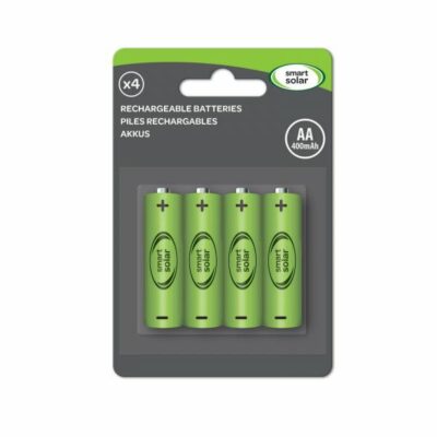 Smart Solar Rechargeable Batteries AA - 4 Pack 6321640