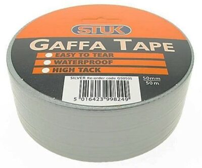 Stuk 48mm x 50m Gaffa Tape - Silver G5050S (6860159)
