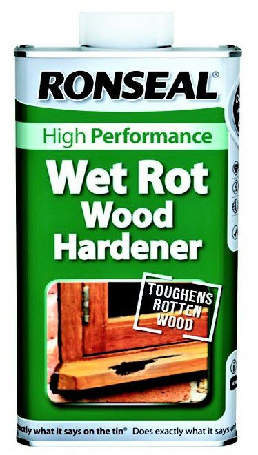Ronseal 250ml Wet Rot Wood Hardener 6880395