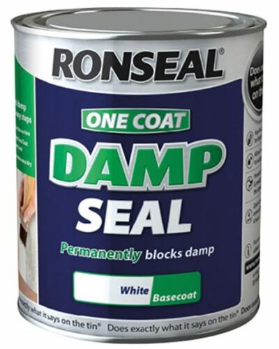 Ronseal 750ml One Coat Damp Seal - White 6887165