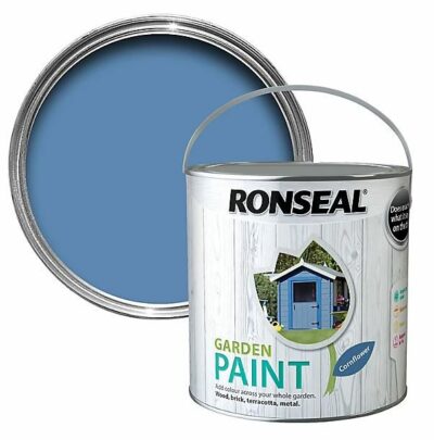 Ronseal 2.5 Litre Garden Paint - Cornflower  6888588