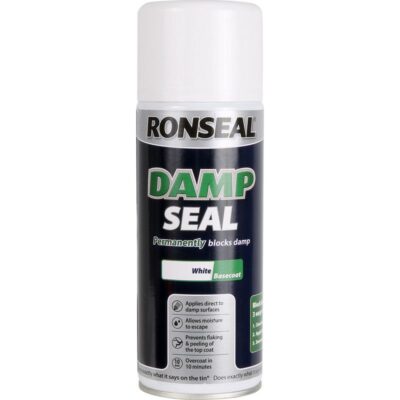 Ronseal 250ml One Coat Damp Seal - White 6888813