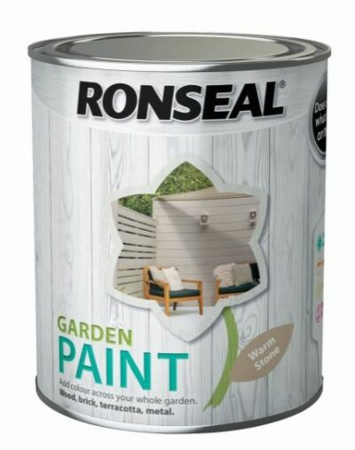 Ronseal 750ml Garden Paint - Warm Stone 6889267