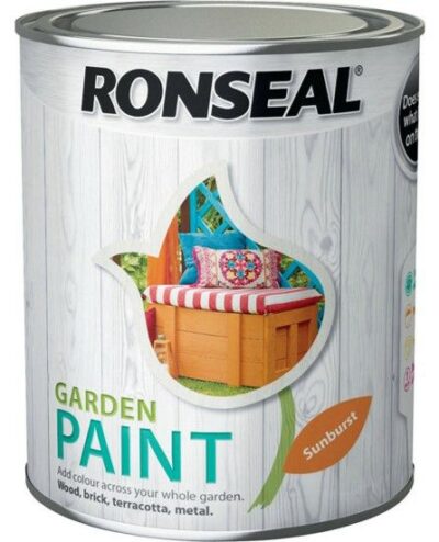 Ronseal 750ml Garden Paint - Sunburst 6889293