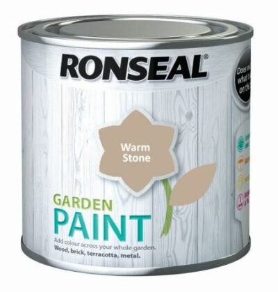 Ronseal 250ml Garden Paint - Warm Stone 6889335