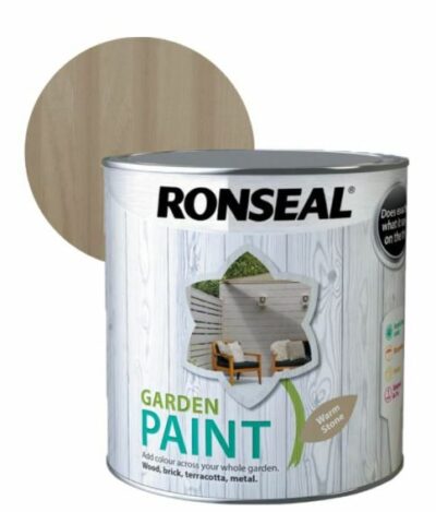 Ronseal 2.5 Litre Garden Paint - Warm Stone  6889665