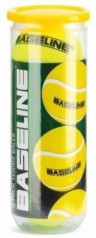BaseLine Tennis Balls - Tube of 3 B247