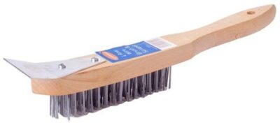 Lynwood 4 Row Wire Brush and Scraper  BR808S