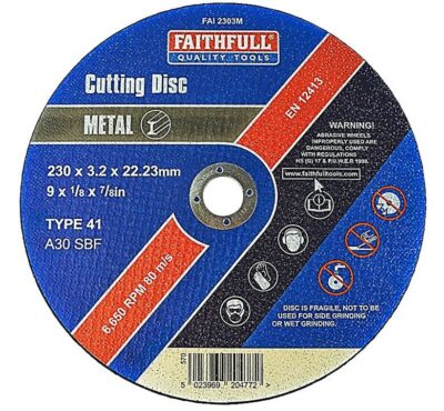 Faithfull Metal Cutting Disc FAI2303M