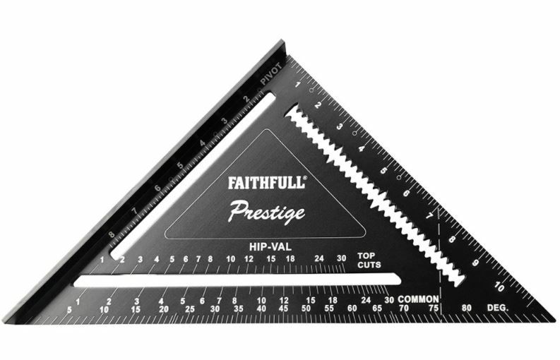 Faith Prestige 12" Quick Proofing Square - Black Aluminium FAICSQ12CNC