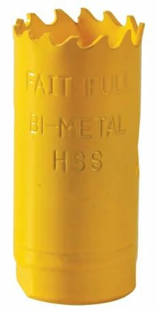 Faithfull 25mm Bi-Metal Colbalt Vari-pitch Holesaw FAIHSVP25