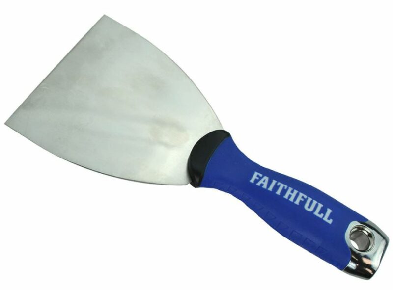 Faithfull 100mm Soft Grip Filling Knife FAISGFK100ME