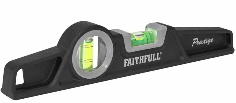 Faithfull Prestige Professional 250mm Magnetic Scaffold Level FAISLHD250