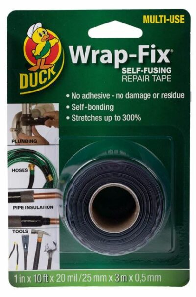 Duck Tape Wrap-Fix 25mm x 3m Self-Fusing Tape 1531903