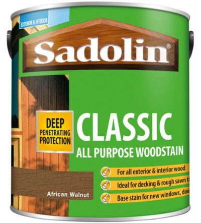Sadolin 2.5L Classic Wood Protection - African Walnut SAD5028484