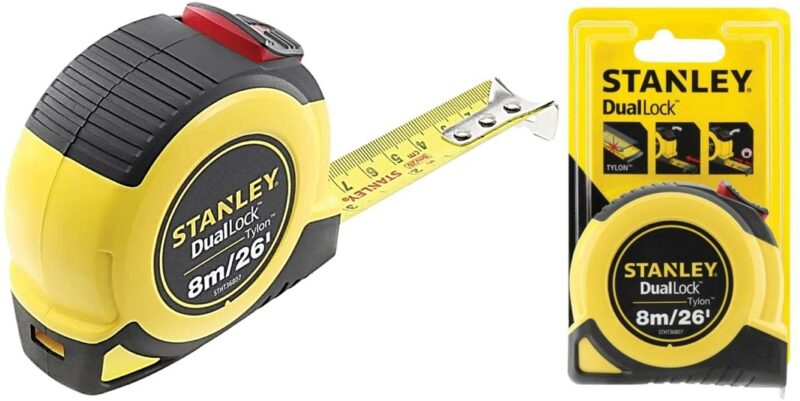 Stanley Dual Lock 8m (26ft) Tape Measure STA036807