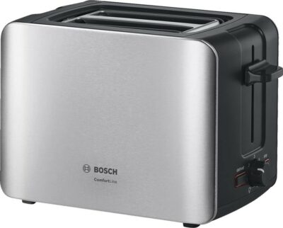 Bosch 2 Slice Toaster - Stainless Steel   TAT6A913GB