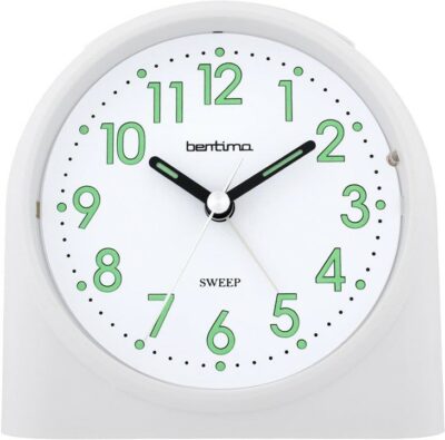 Acctim sweeper One Alarm Clock - White 14702 (0021900)