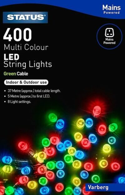 Status 400 LED String Lights - Multi Coloured  6773936 (VARBERG)