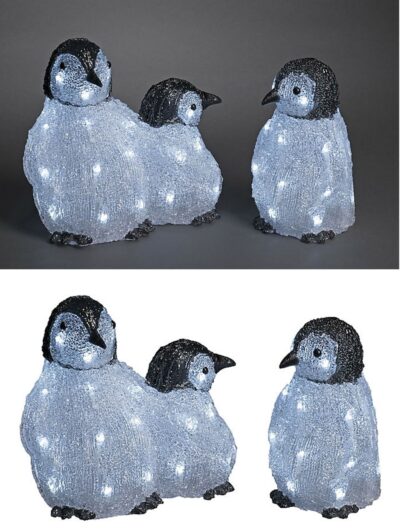 Konstsmide Acrylic Penguin Family 3612292 (6270-203)