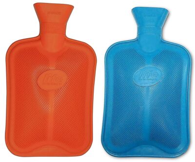Life Double Ribbed Hot Water Bottle   3840669
