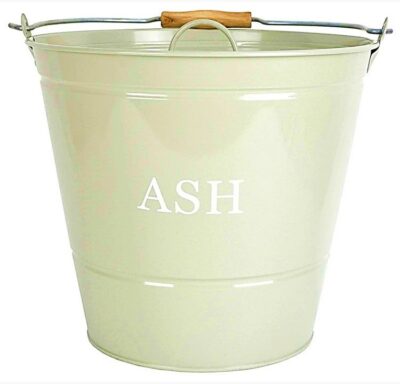 Manor 0452 Ash Bucket with Lid - Olive 4122119