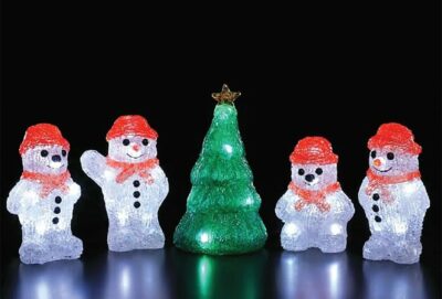 Noma Acrylic Snowman and Tree Chain   4523539 (6921006)