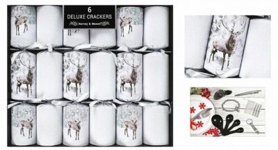 Deluxe Crackers x 6 - Ice Deer 5771435 (XM6199)
