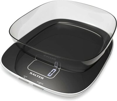 Salter Contour Electric Scales with Bowl 1120BKDR (5956578)