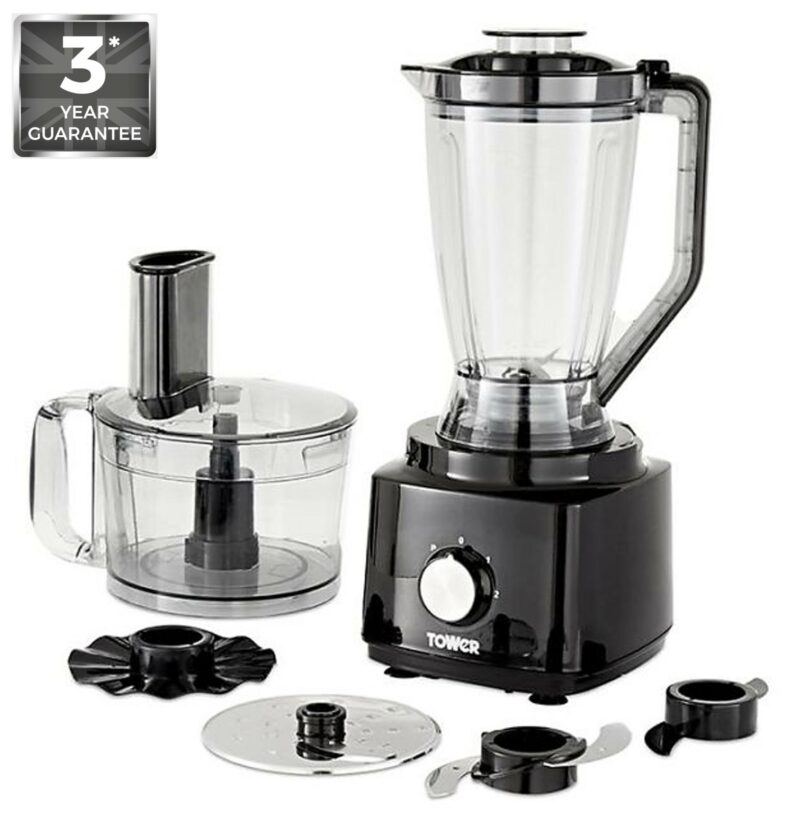 Tower Food Processor and Blender T18007BLK (7473109)