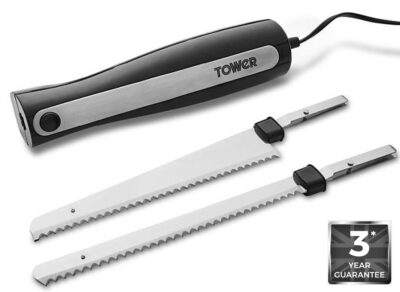 Tower Electric Knife and Fork with Case T19028  (7473512)