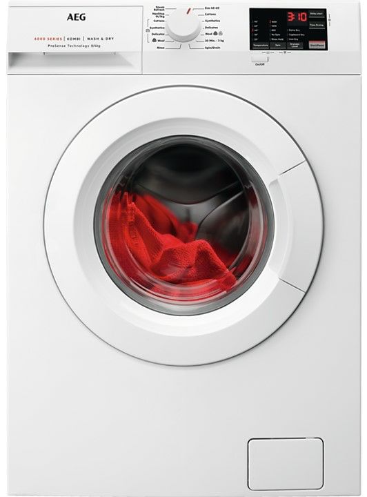 AEG 8kg Wash/4kg Dry Washer Dryer  L6WEJ841N