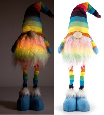Premier 50cm Light Up Standing Gnome - Rainbow LB213354